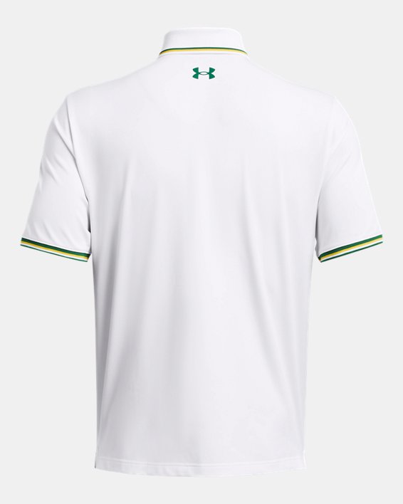 Polo UA Playoff 3.0 pour homme, White, pdpMainDesktop image number 5